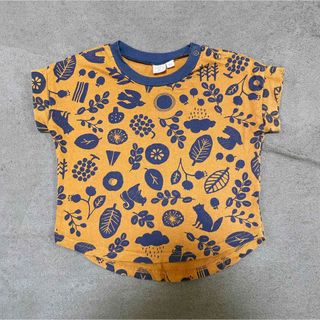 美品 UN DO TROIS 北欧柄デザインTシャツ 90size