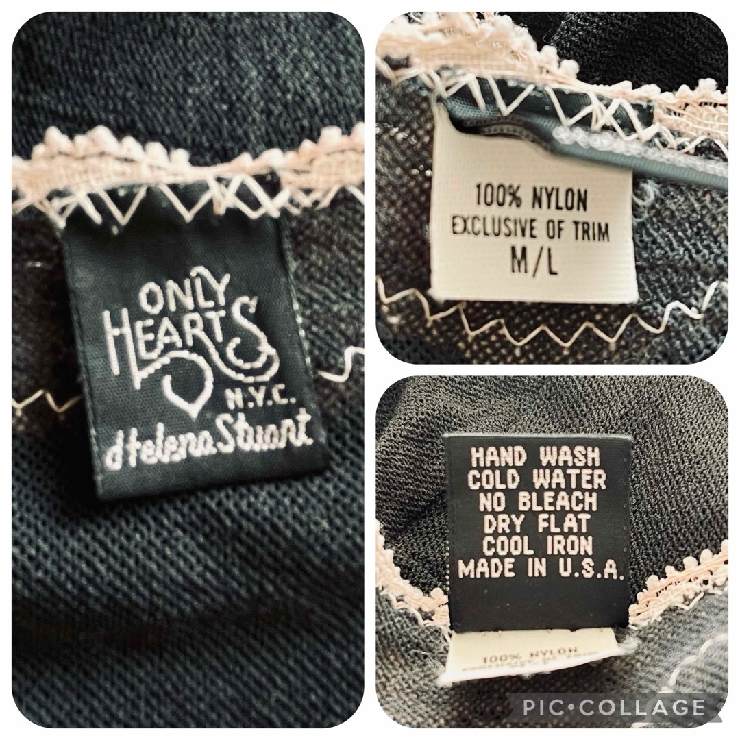 Only Hearts(オンリーハーツ)のONLY HEARTS NYC ネイビーグレー　カシュクールカーディガンM/L レディースのトップス(カーディガン)の商品写真