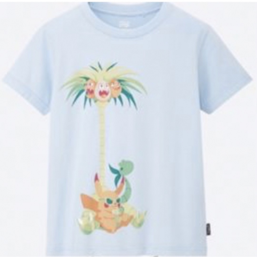 ポケモン(ポケモン)の【新品】ポケモン 2019 UT アローラナッシー ピカチュウ レディースのトップス(Tシャツ(半袖/袖なし))の商品写真