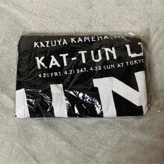 カトゥーン(KAT-TUN)のKAT-TUN LIVE 2018 UNION バスタオル(アイドルグッズ)