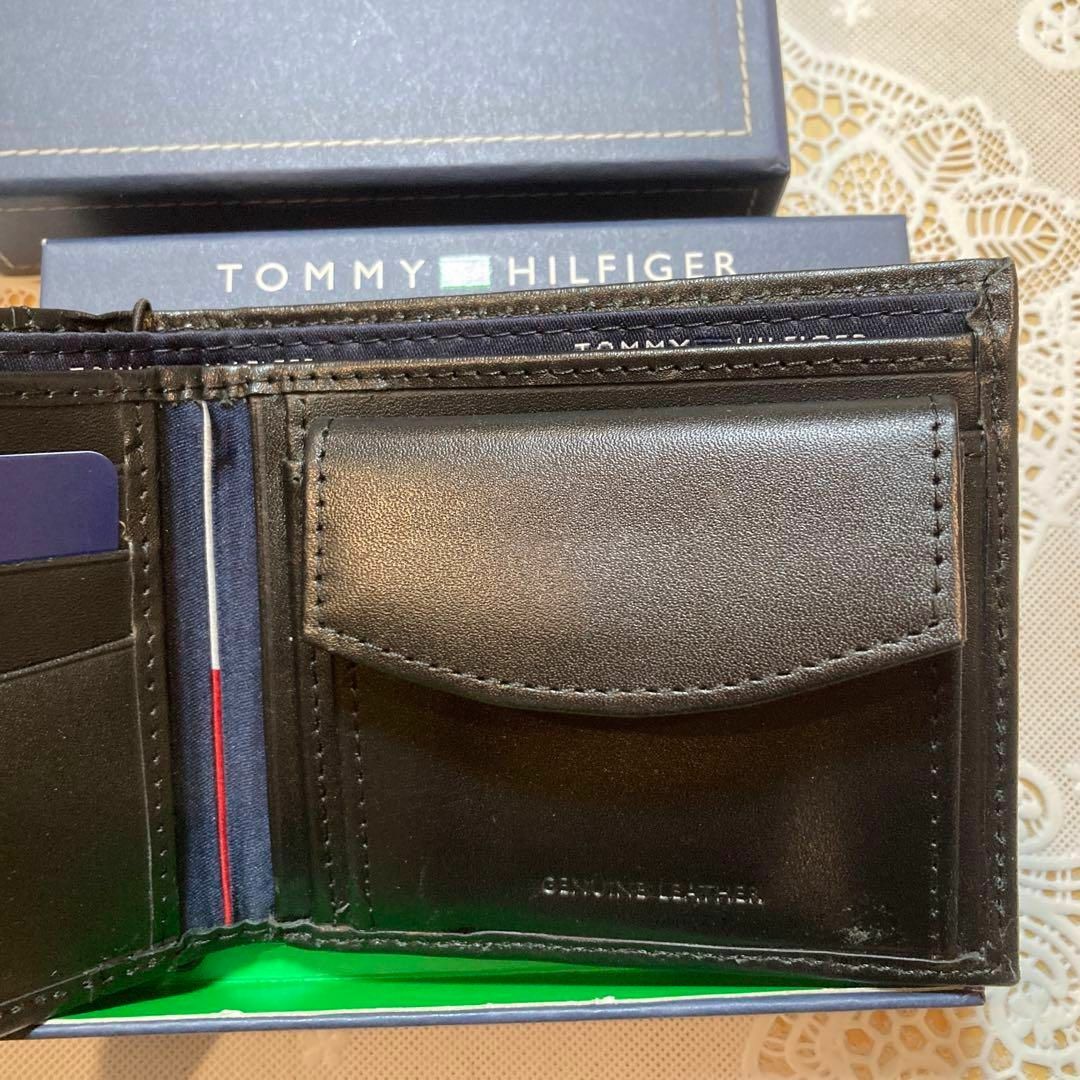 TOMMY HILFIGER(トミーヒルフィガー)のトミーフィルフィガー　二つ折り財布 メンズのファッション小物(折り財布)の商品写真
