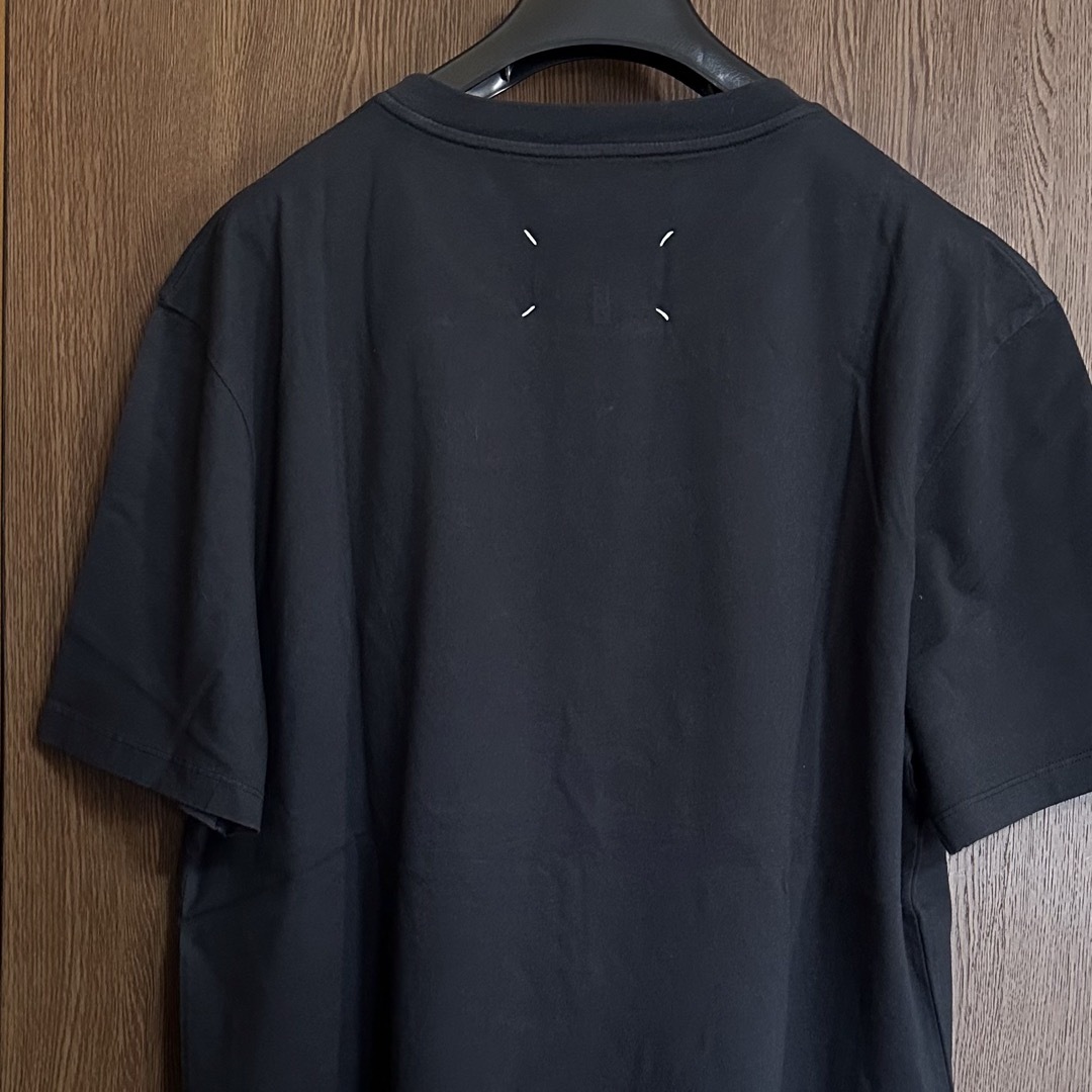 Maison Martin Margiela(マルタンマルジェラ)の黒XXL新品 メゾン マルジェラ オーガニック コットン レギュラー Tシャツ メンズのトップス(Tシャツ/カットソー(半袖/袖なし))の商品写真