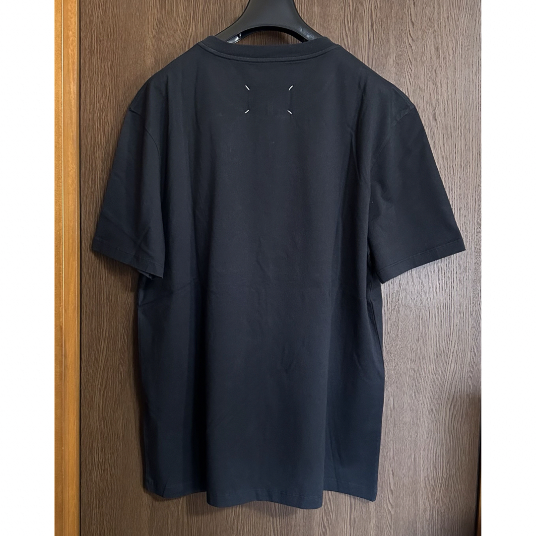 Maison Martin Margiela(マルタンマルジェラ)の黒XXL新品 メゾン マルジェラ オーガニック コットン レギュラー Tシャツ メンズのトップス(Tシャツ/カットソー(半袖/袖なし))の商品写真