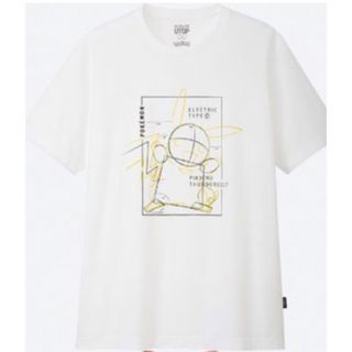 ポケモン(ポケモン)の【新品】ポケモン 2019 UT ピカチュウ ラフ画(Tシャツ/カットソー(半袖/袖なし))