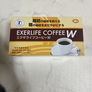 新品未開封 エクサライフコーヒーW 60包 お値下げ中♩(ダイエット食品)