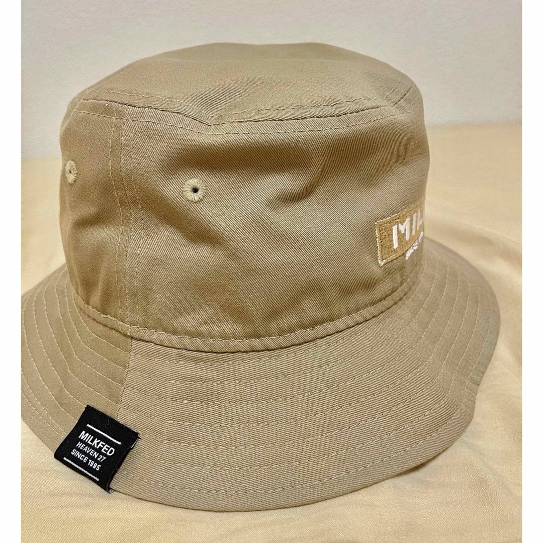 MILKFED.(ミルクフェド)の☆タイムセール☆MILK FED.＆NEW ERA1995ハット♪ベージュ レディースの帽子(ハット)の商品写真