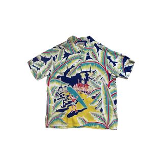 サンサーフ(Sun Surf)のSUN SURF アロハシャツ スペシャルエディション 実名刻印 オーバー 半袖(Tシャツ/カットソー(半袖/袖なし))