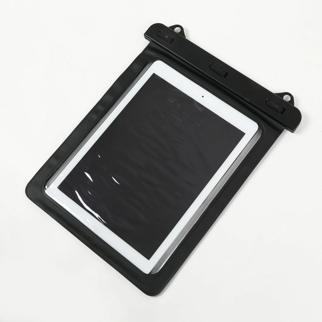 【色: ブラック 縦型】Bravebird タブレット 防水ケース iPad 1 スマホ/家電/カメラのPC/タブレット(タブレット)の商品写真