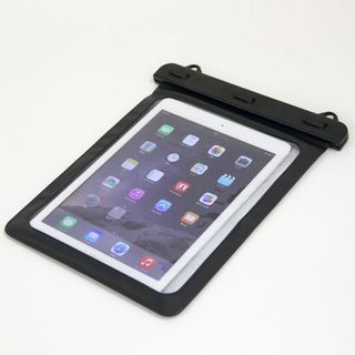 【色: ブラック 縦型】Bravebird タブレット 防水ケース iPad 1(タブレット)