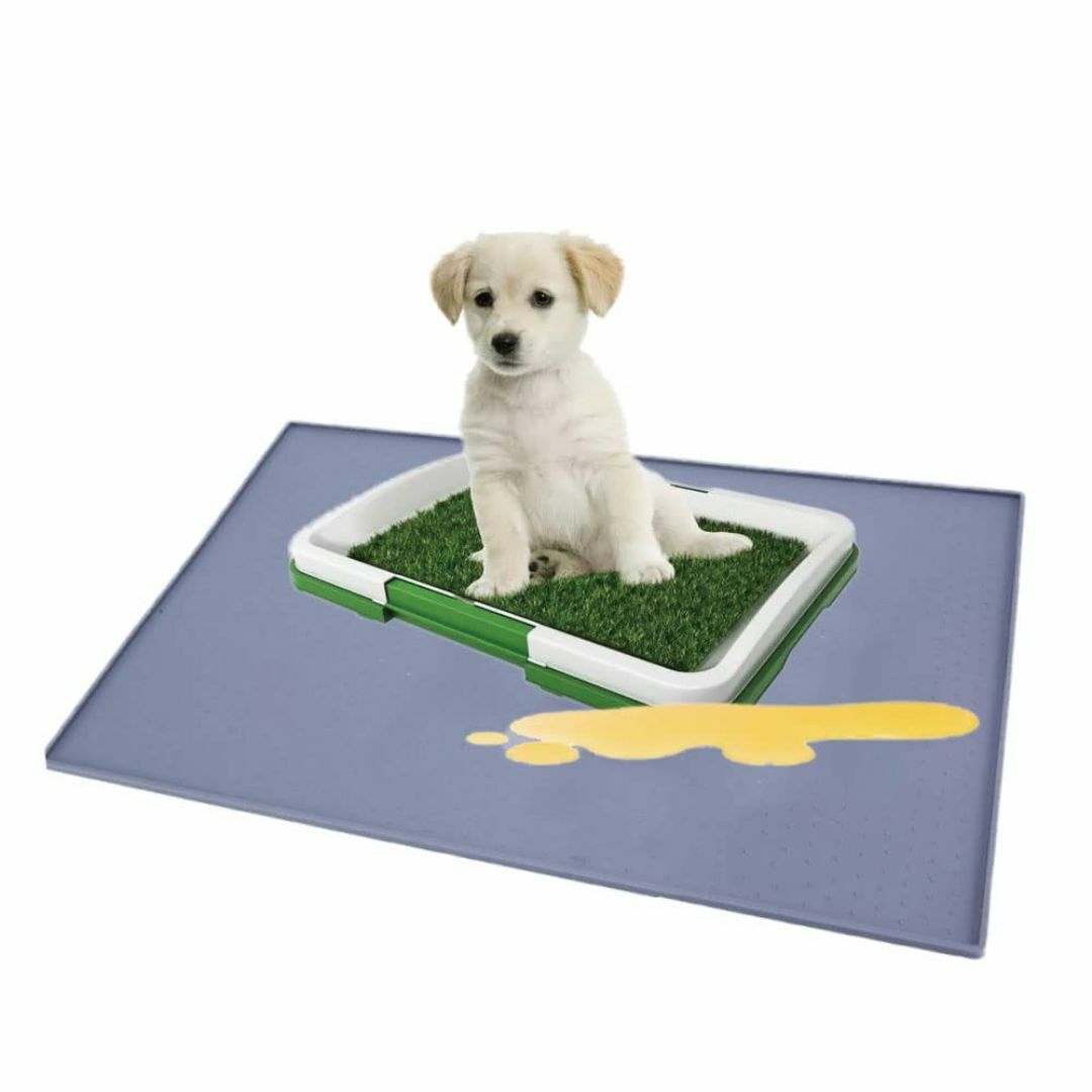 【色: グレー】フェザーストアブランドペット用防水トイレマット ワイドサイズ お その他のペット用品(犬)の商品写真