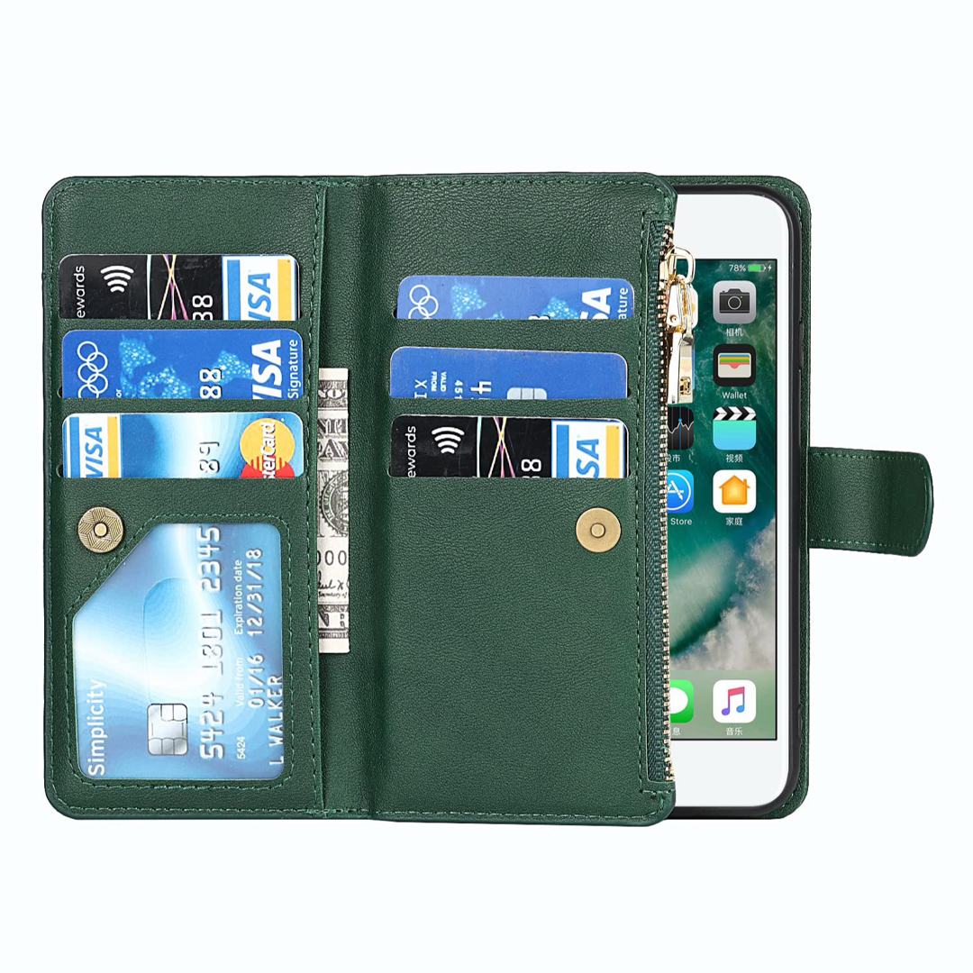 多機能‼️ iPhone 6S 6 手帳型 ケース 小銭入れ 財布 カード収納 スマホ/家電/カメラのスマホアクセサリー(iPhoneケース)の商品写真
