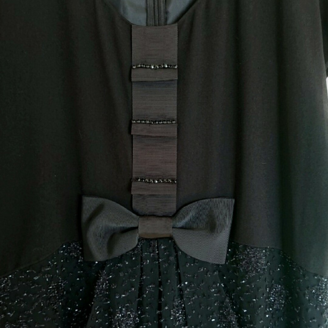 美品 Diagram ダイアグラム ワンピース ドレス フォーマル ブラック レディースのワンピース(ミニワンピース)の商品写真