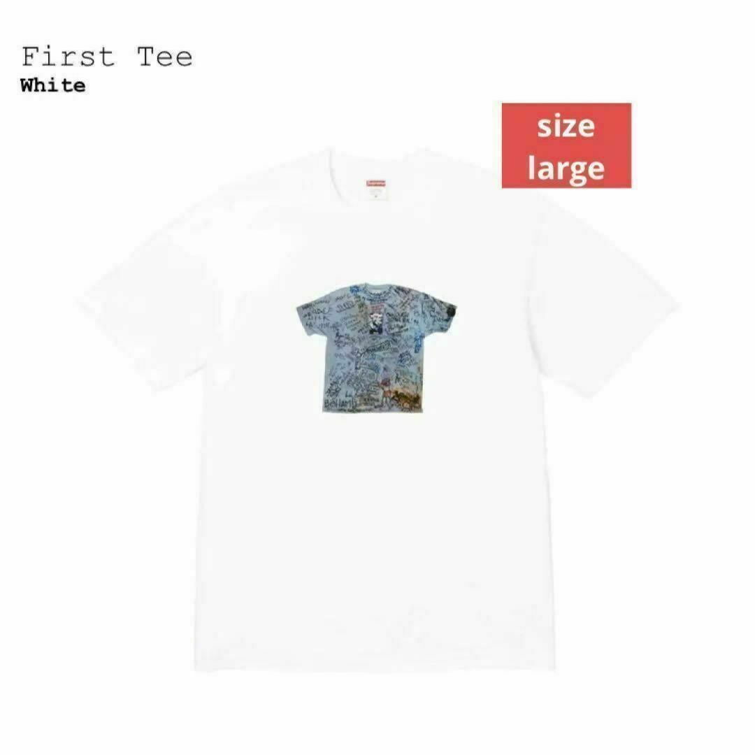 Supreme(シュプリーム)のSupreme 30th Anniversary First Tee White メンズのトップス(Tシャツ/カットソー(半袖/袖なし))の商品写真