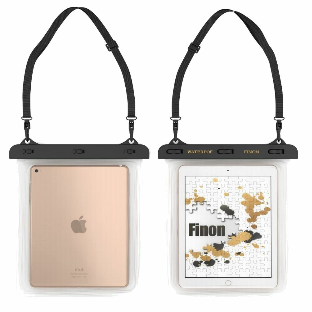 FINON 防水ケース タブレット 10.5インチ以下まで対応 iPad 10. スマホ/家電/カメラのPC/タブレット(タブレット)の商品写真