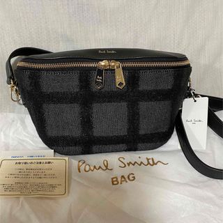 ポールスミス(Paul Smith)の新品 本物 正規品 ポールスミス レザー ボディバッグ ショルダーバッグ 黒(ボディバッグ/ウエストポーチ)