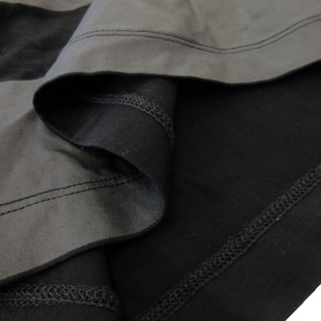 LE CIEL BLEU(ルシェルブルー)のルシェルブルー Tシャツ カットソー 半袖 薄手 プリント ボーダー 38 黒 レディースのレディース その他(その他)の商品写真