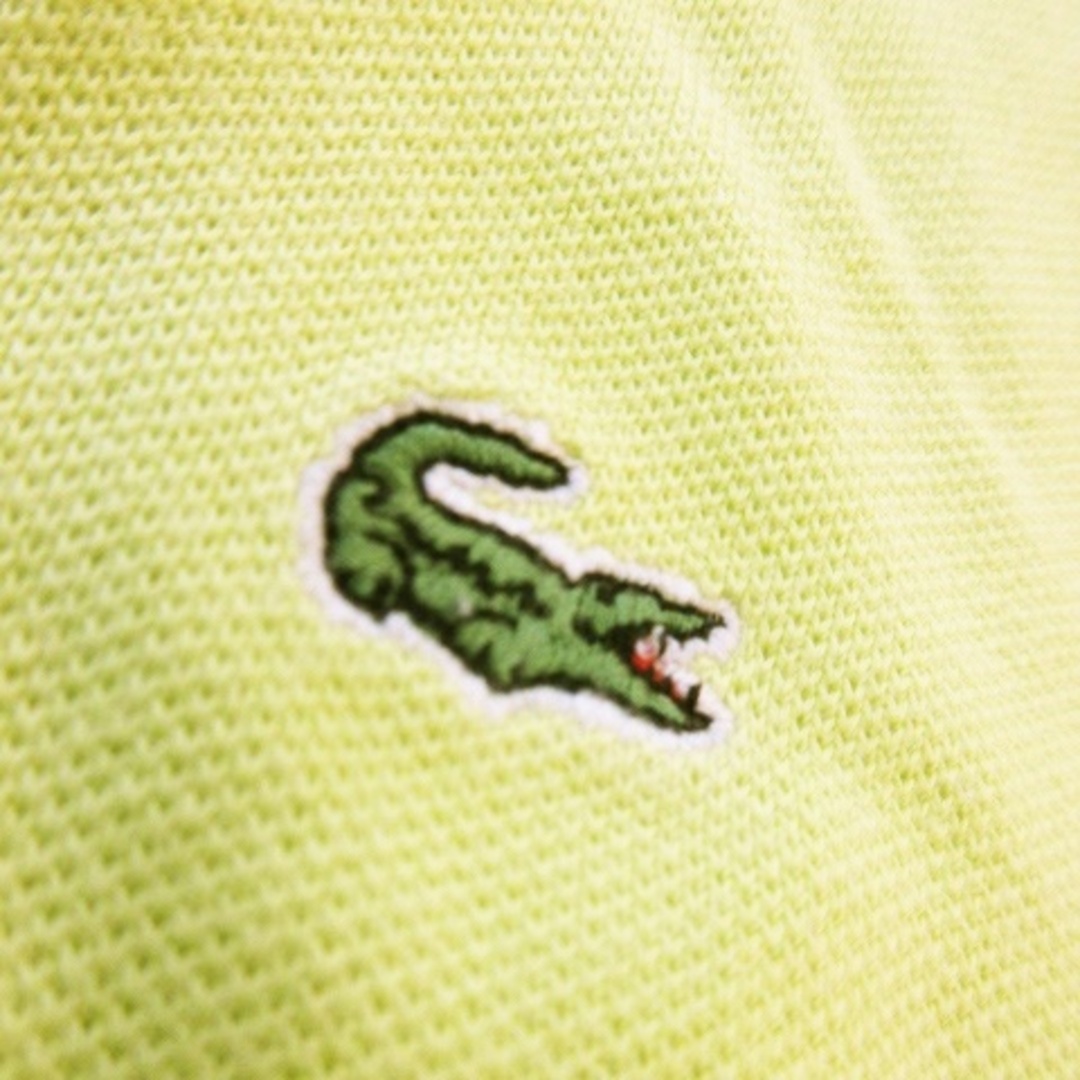 LACOSTE(ラコステ)のラコステ ポロシャツ ノースリーブ ショート丈  鹿の子 ロゴ 40 緑 レディースのトップス(ポロシャツ)の商品写真