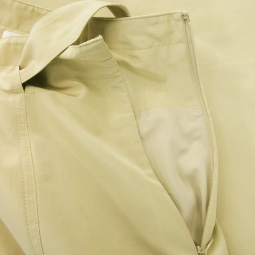 PLST(プラステ)のプラステ PLST スカート フレア ロング サイドリボン M ベージュ レディースのスカート(ロングスカート)の商品写真