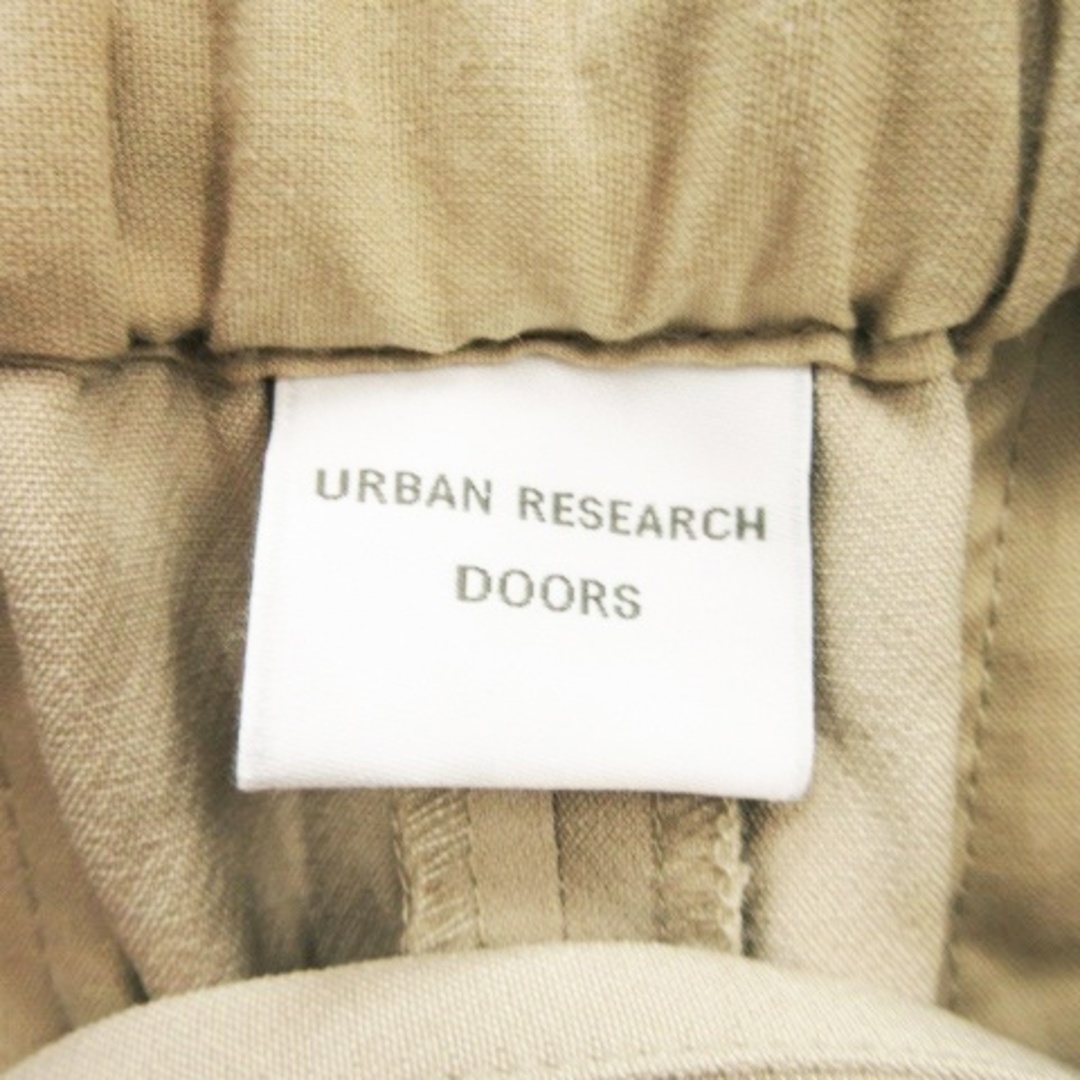 URBAN RESEARCH DOORS(アーバンリサーチドアーズ)のアーバンリサーチ パンツ イージー テーパード ストレッチ 36 ベージュ レディースのパンツ(その他)の商品写真