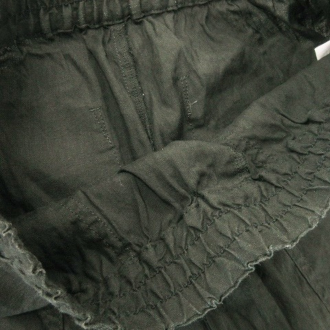 BARNYARDSTORM(バンヤードストーム)のバンヤードストーム パンツ リネン イージー テーパード 麻 ストレッチ 2 黒 レディースのパンツ(その他)の商品写真