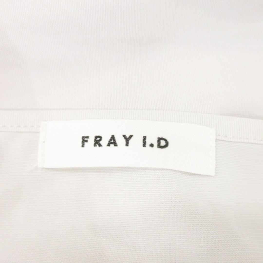 FRAY I.D(フレイアイディー)のフレイアイディー キャミワンピ ロング ヘム 切替 シャイニー エアリー 0 紫 レディースのワンピース(ロングワンピース/マキシワンピース)の商品写真