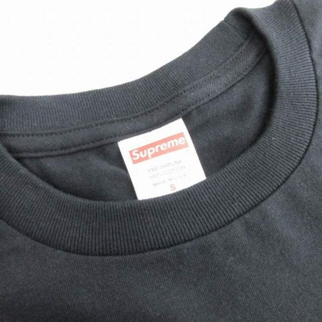 Supreme(シュプリーム)のシュプリーム 20AW Tシャツ カットソー 丸首 クルーネック ロゴ 黒 S メンズのトップス(Tシャツ/カットソー(半袖/袖なし))の商品写真