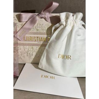 Dior - 限定☆Dior ギフトボックス・巾着ポーチ・封筒　セット