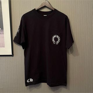 Chrome Hearts - CHROM HEARTS クロムハーツ ホースシュー ラペルロゴ Tシャツ M