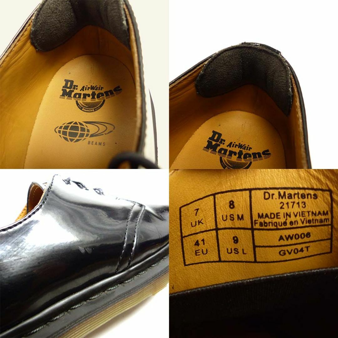 Dr.Martens(ドクターマーチン)のDr.Martens × BEAMS 3ホール エナメル シューズ  UK7 メンズの靴/シューズ(ドレス/ビジネス)の商品写真