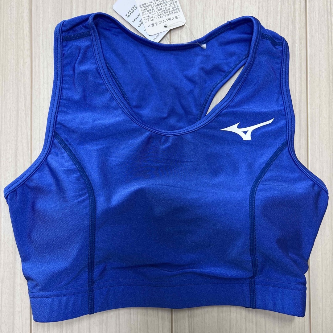 MIZUNO(ミズノ)のミズノ　女子陸上ユニフォーム上下セット　XLサイズ　ブルー単色　新品 スポーツ/アウトドアのスポーツ/アウトドア その他(陸上競技)の商品写真