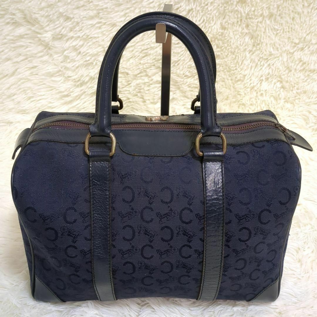 celine(セリーヌ)の✨希少✨　オールドセリーヌ　Cマカダム　ミニボストン　ハン　ド　バッグ　馬車金具 レディースのバッグ(ボストンバッグ)の商品写真