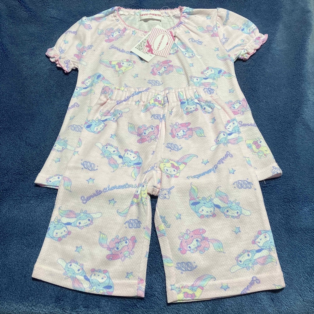 女児半袖パジャマ キッズ/ベビー/マタニティのキッズ服女の子用(90cm~)(パジャマ)の商品写真