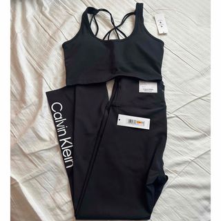 カルバンクライン(Calvin Klein)のカルバンクライン　スポーツブラ➕ボトムス　Sサイズ　新品タグあり(その他)