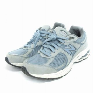 ニューバランス(New Balance)のニューバランス ML2002PR スニーカー ローカット ロゴ 青系 27cm (スニーカー)