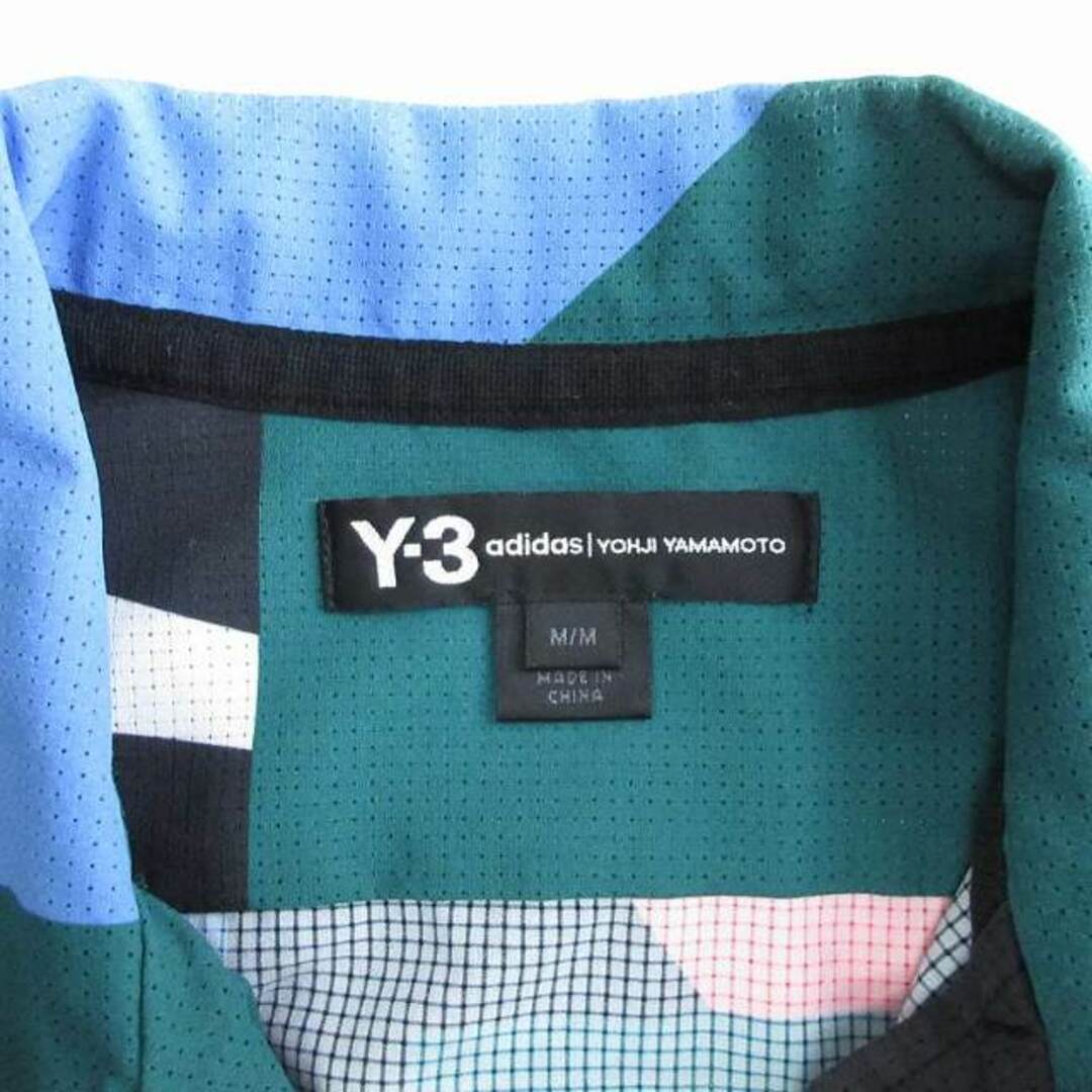 Y-3(ワイスリー)のワイスリー Y-3 シャツ レギュラーカラー ジップアップ マルチカラー M メンズのトップス(シャツ)の商品写真