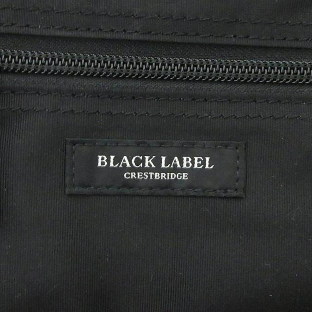 BLACK LABEL CRESTBRIDGE(ブラックレーベルクレストブリッジ)のブラックレーベルクレストブリッジ ボディバッグ チェック 紺 鞄 ■SM1 メンズのバッグ(ボディーバッグ)の商品写真