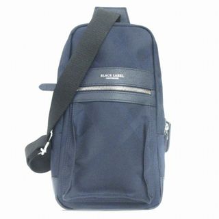 ブラックレーベルクレストブリッジ(BLACK LABEL CRESTBRIDGE)のブラックレーベルクレストブリッジ ボディバッグ チェック 紺 鞄 ■SM1(ボディーバッグ)