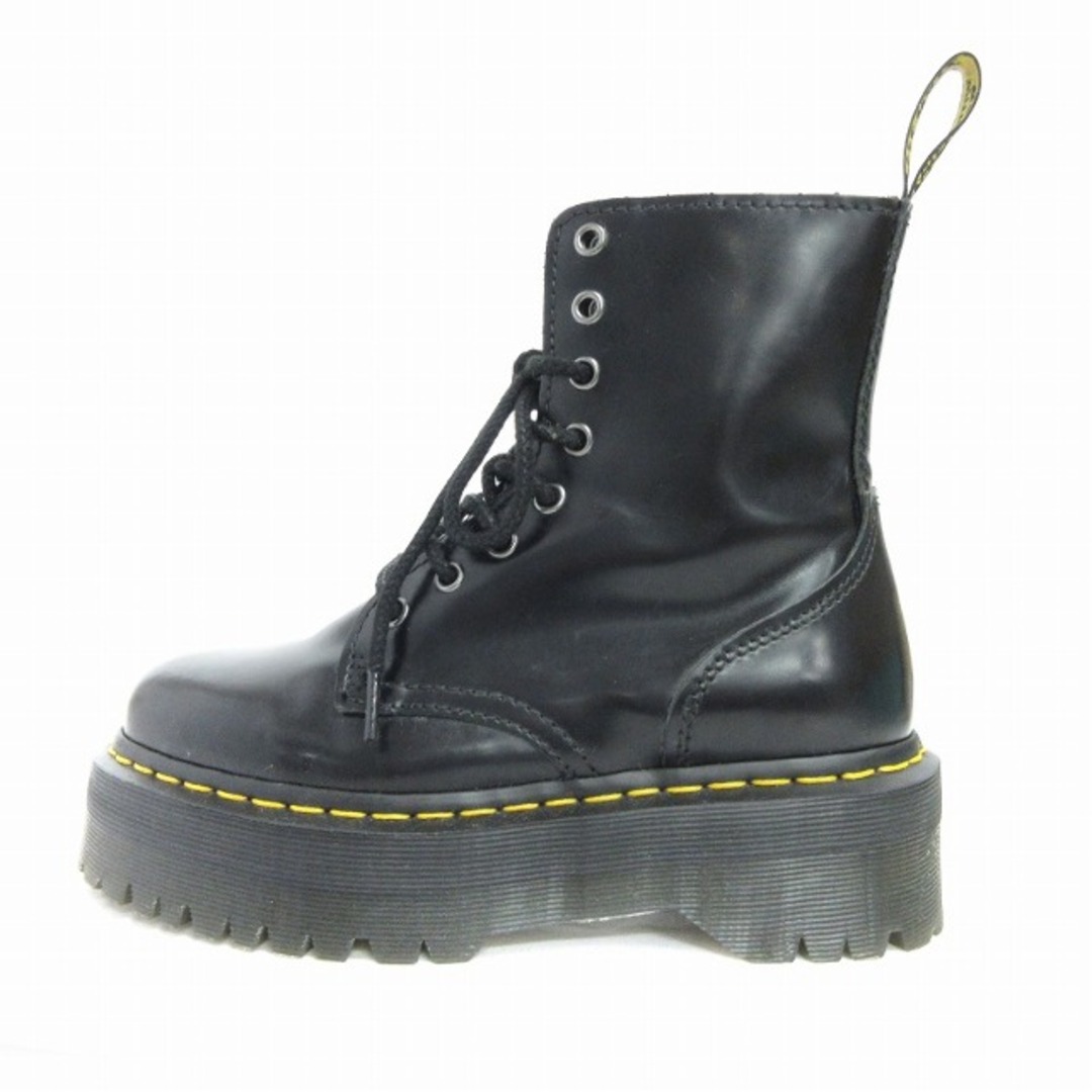 Dr.Martens(ドクターマーチン)のドクターマーチン 8ホールブーツ レザー サイドジップ 黒 24cm位 ■SM1 レディースの靴/シューズ(ブーツ)の商品写真