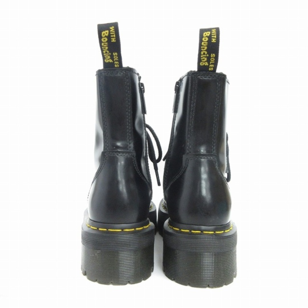 Dr.Martens(ドクターマーチン)のドクターマーチン 8ホールブーツ レザー サイドジップ 黒 24cm位 ■SM1 レディースの靴/シューズ(ブーツ)の商品写真