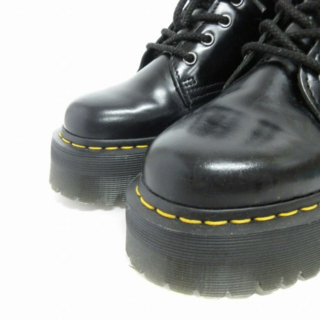 Dr.Martens(ドクターマーチン)のドクターマーチン 8ホールブーツ レザー サイドジップ 黒 24cm位 ■SM1 レディースの靴/シューズ(ブーツ)の商品写真