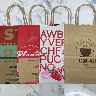 スターバックスコーヒー(Starbucks Coffee)のスターバックス　紙袋　(ショップ袋)