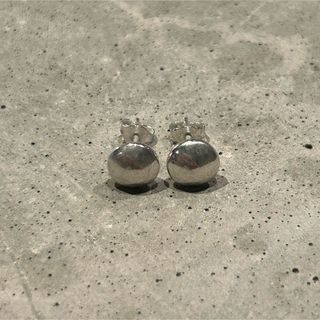 VINTAGE ヴィンテージ シルバー925 サークルスタッドピアス/アクセ(ピアス(両耳用))