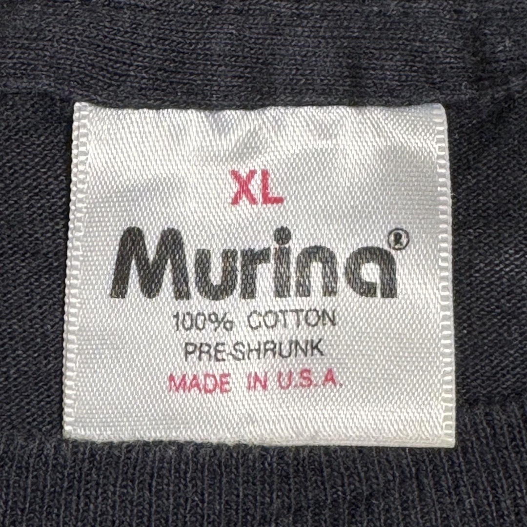 murina 90s USA製 バックプリント Tシャツ シングルステッチ 古着 メンズのトップス(Tシャツ/カットソー(半袖/袖なし))の商品写真