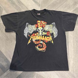 METALLICA メタリカ バンドTシャツ/バンT/USED/古着/XL(Tシャツ/カットソー(半袖/袖なし))