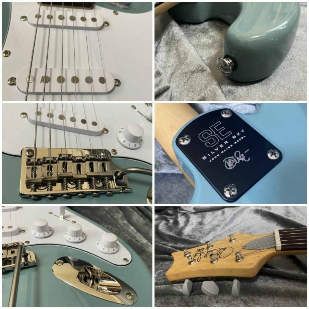 PRS(ピーアールエス)の定価154,000円 PRS SE Silver Sky ジョン・メイヤー 楽器のギター(エレキギター)の商品写真