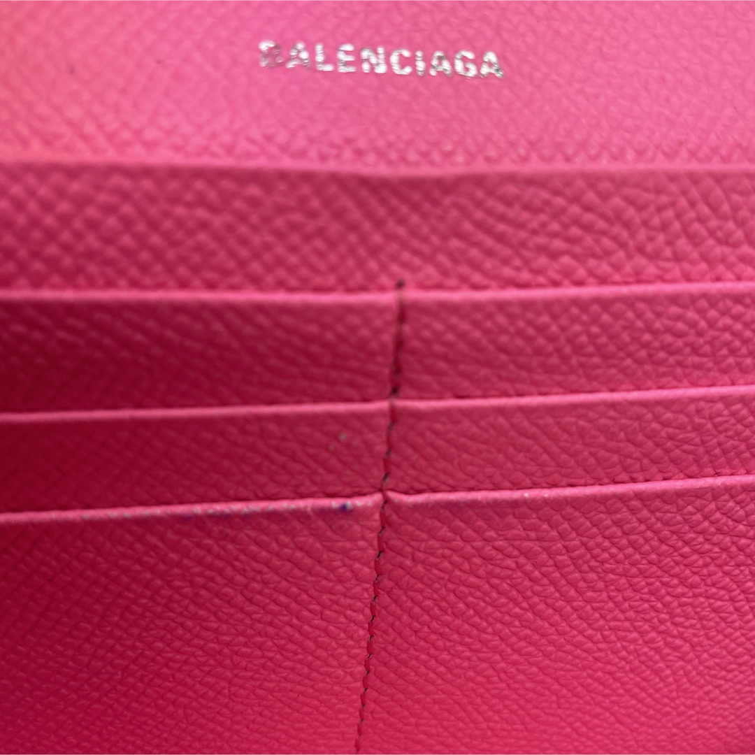 Balenciaga(バレンシアガ)のBALENCIAGA バレンシアガ　長財布　ピンク　レザー　ウィル レディースのファッション小物(財布)の商品写真
