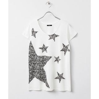 アーバンリサーチ(URBAN RESEARCH)の新品アーバンリサーチ ROSSO スターＴシャツ IENA(Tシャツ/カットソー(半袖/袖なし))