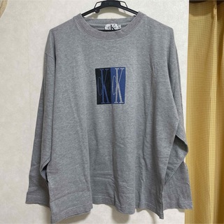 カルバンクライン(Calvin Klein)のカルバンクライン ck Tシャツ ロンT スウェット オーバーサイズ 古着 廃盤(Tシャツ/カットソー(七分/長袖))