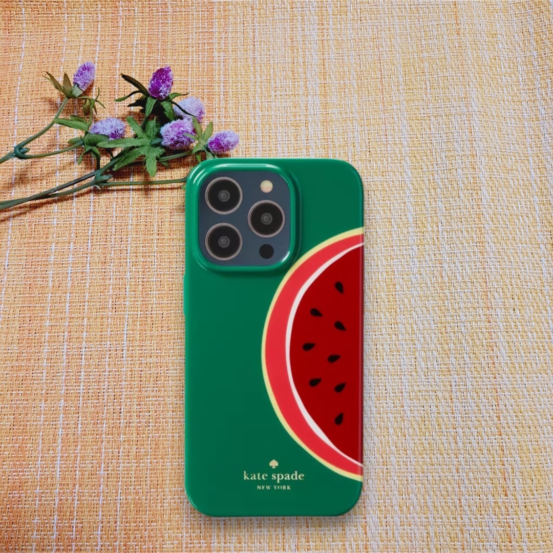 kate spade new york(ケイトスペードニューヨーク)の新品未使用　Kate spade ケイトスペードiPhone14Pro対応ケース スマホ/家電/カメラのスマホアクセサリー(iPhoneケース)の商品写真