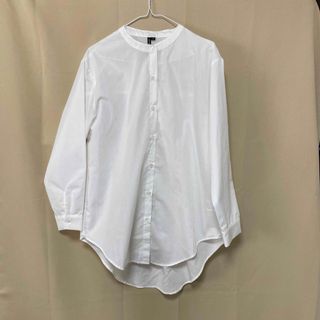 しまむら　HK WORKSLONDON 　ロングシャツ　チュニック　バンドカラー(シャツ/ブラウス(長袖/七分))